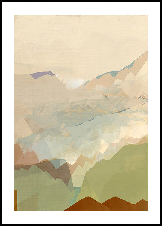 Peachy Mountain Range 3 (NEW) - Posterbox
