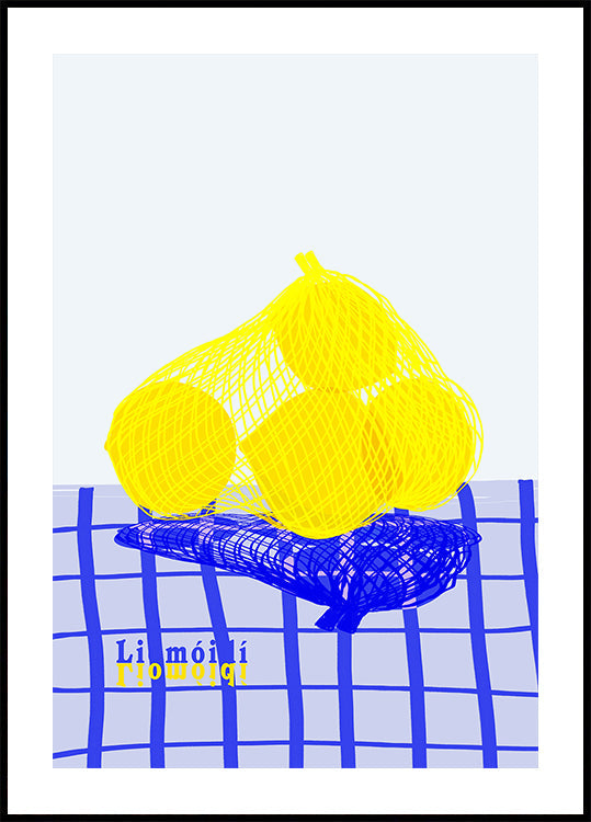 Lemons in bag (NEW) - Posterbox