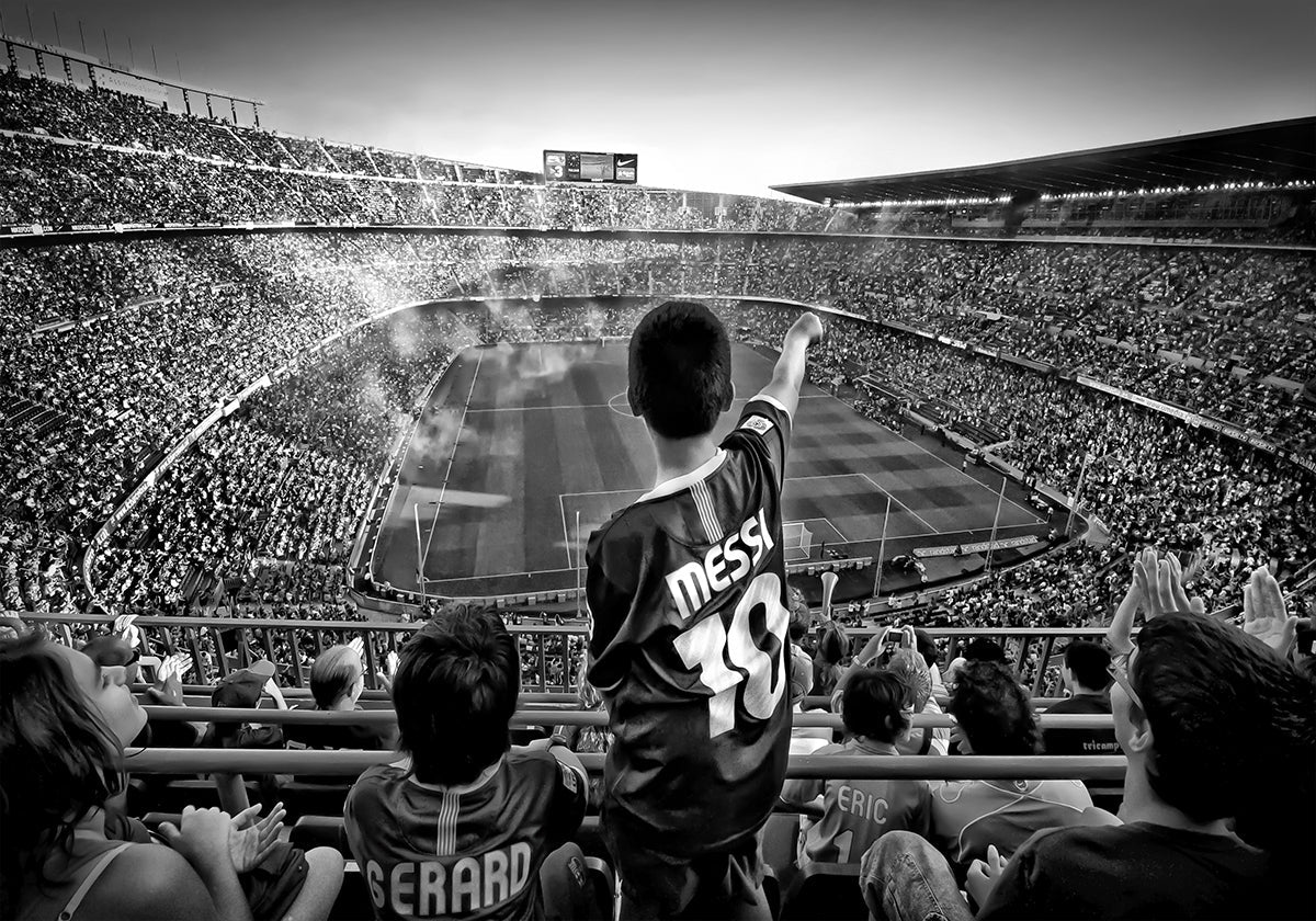 Cathedral of Football  Plakat - Posterbox