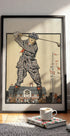 Man Swinging Golf Club (1915) - Posterbox