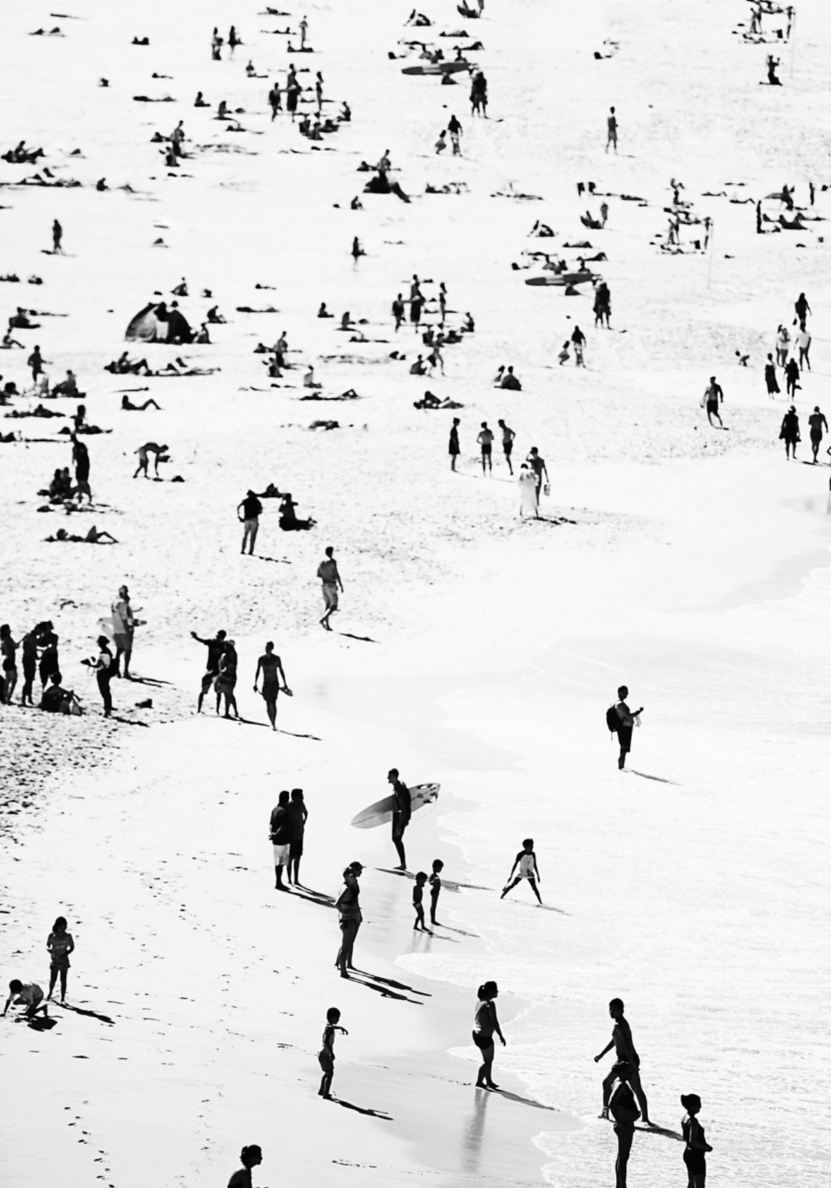 Beach Silhouettes - Posterbox
