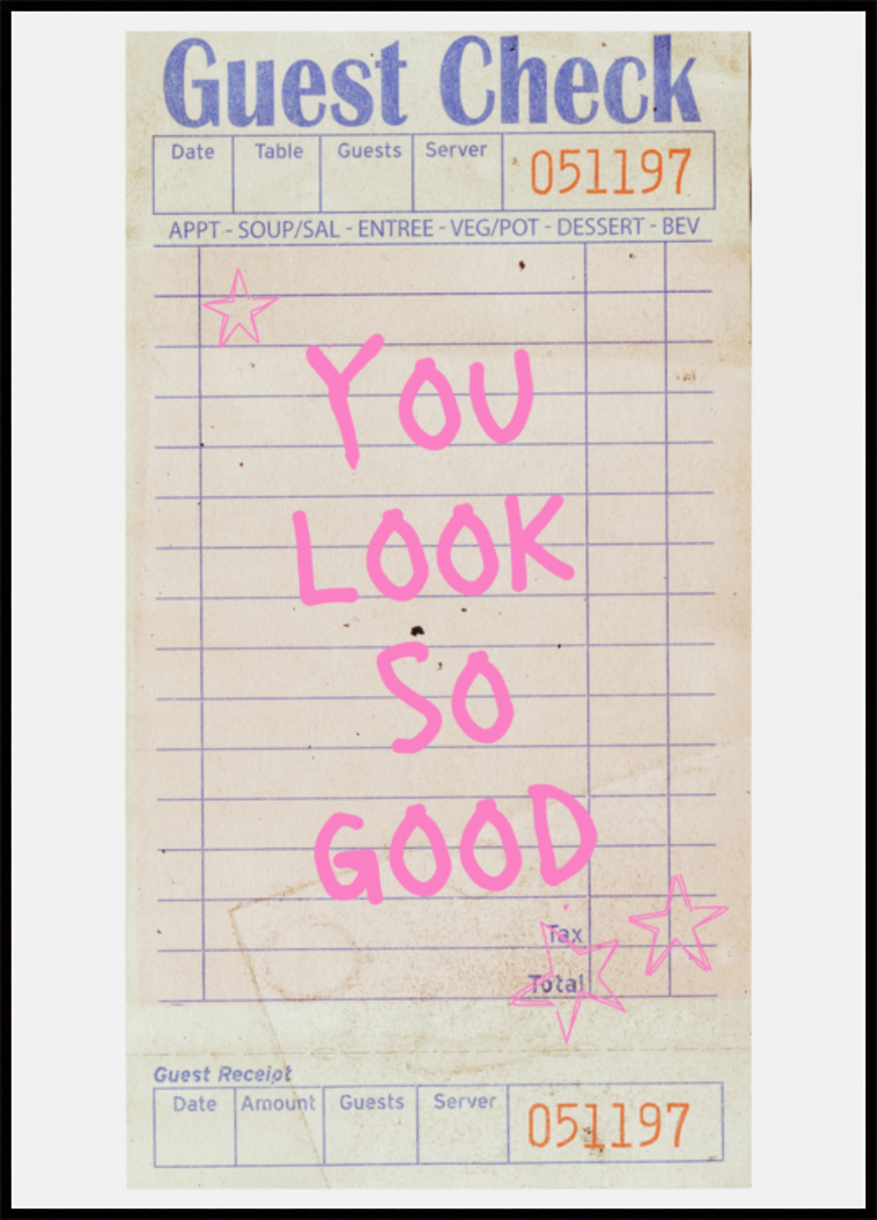 You Look So Good Check - Posterbox