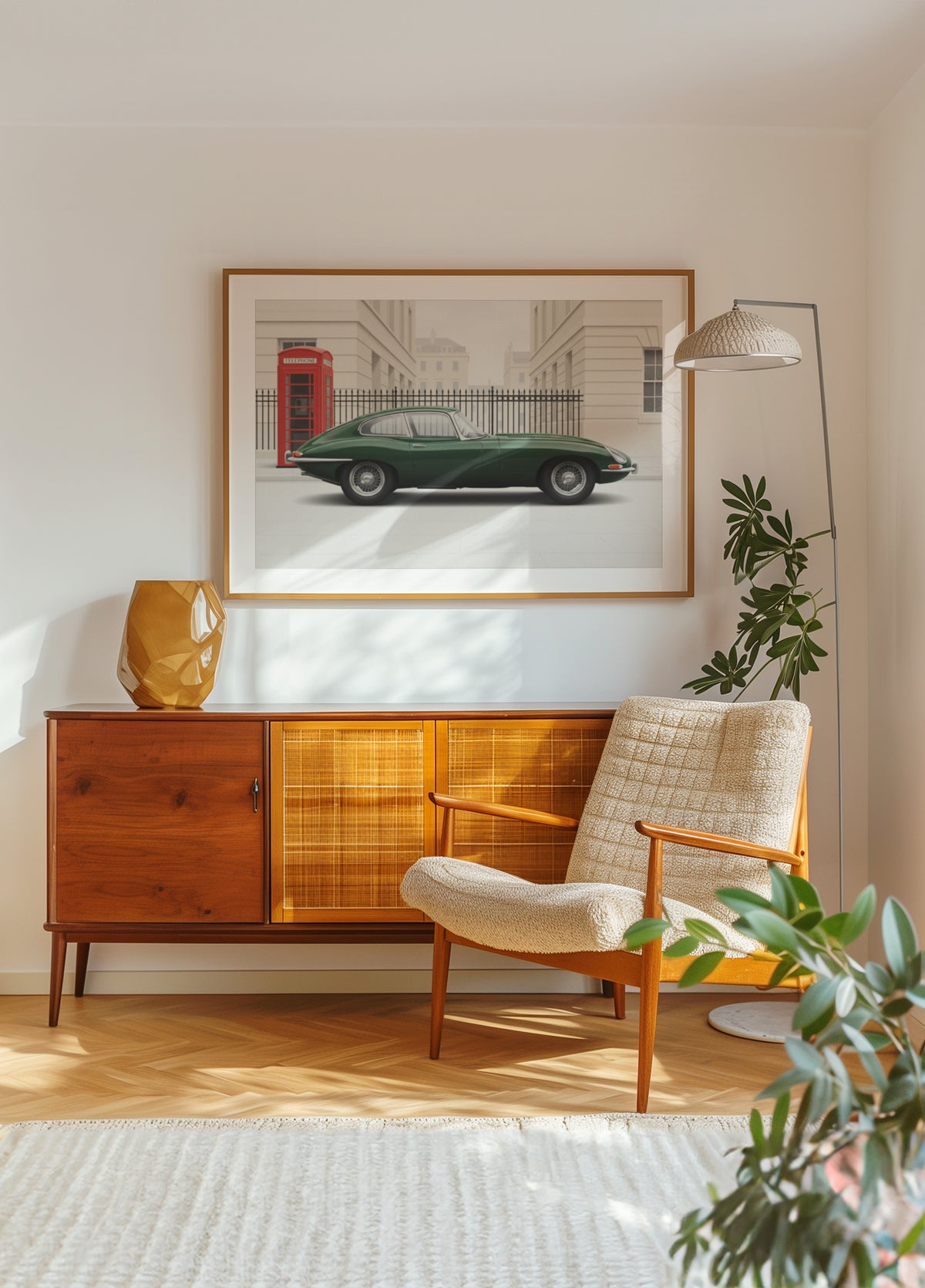 Ikonisches Londoner Oldtimer