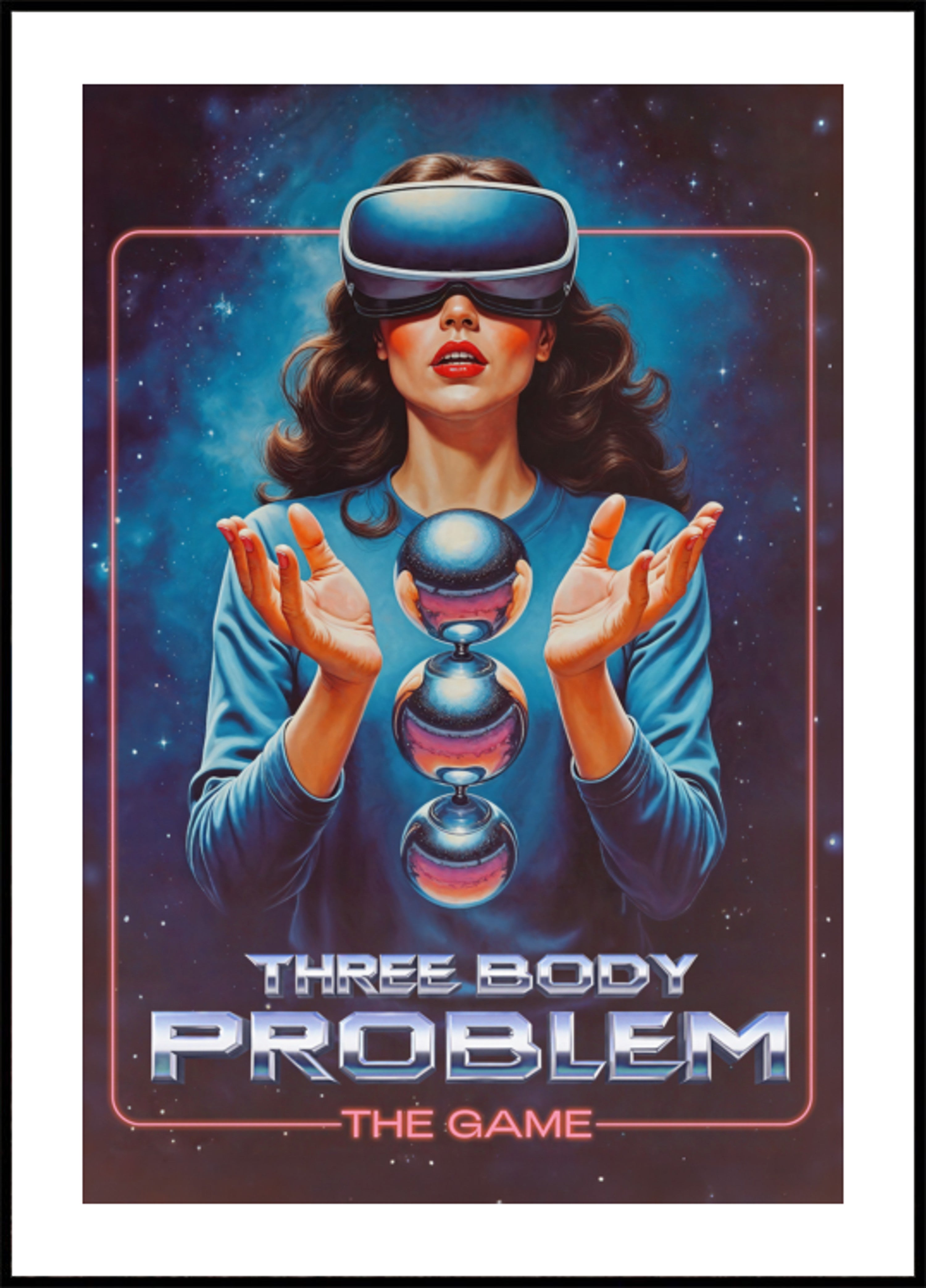 Retro-VR-Gaming-Frau
