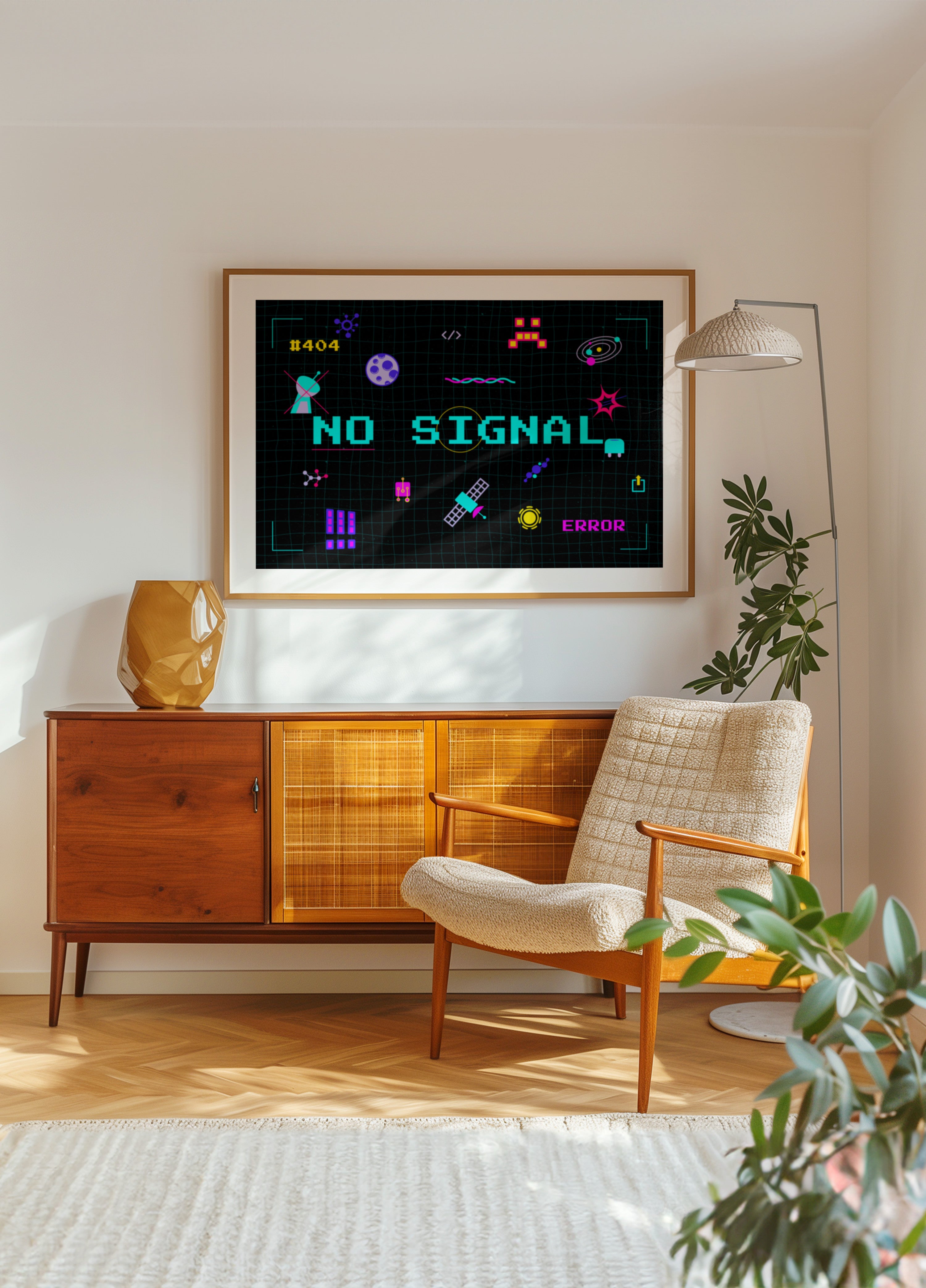 Retro-Pixel kein Signal