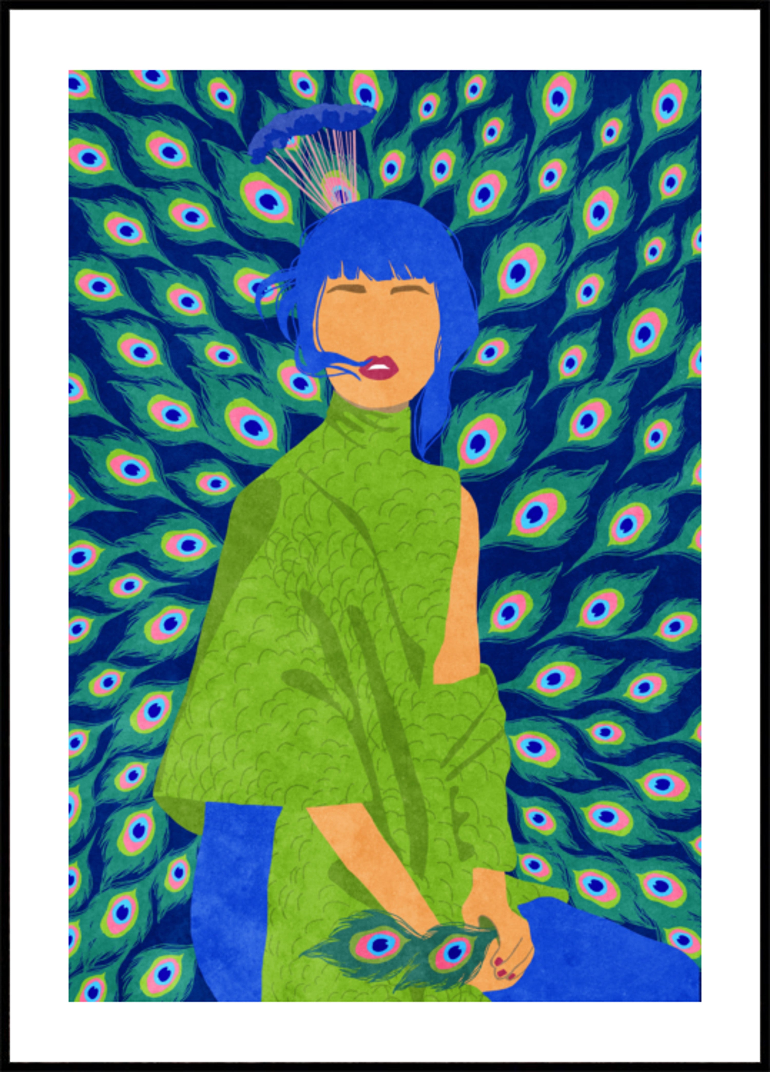 Pfauenfrau