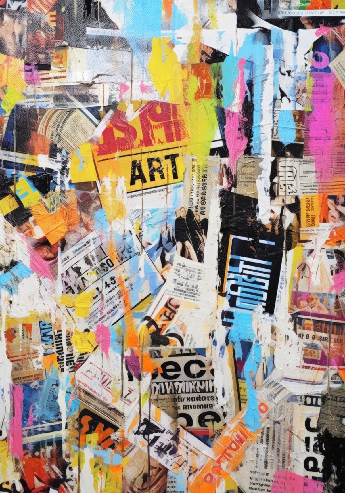 Urbane Chaos-Collage