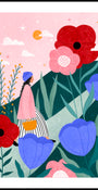 Whimsical Flower Path