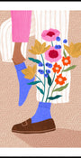 Whimsical Flower Legs