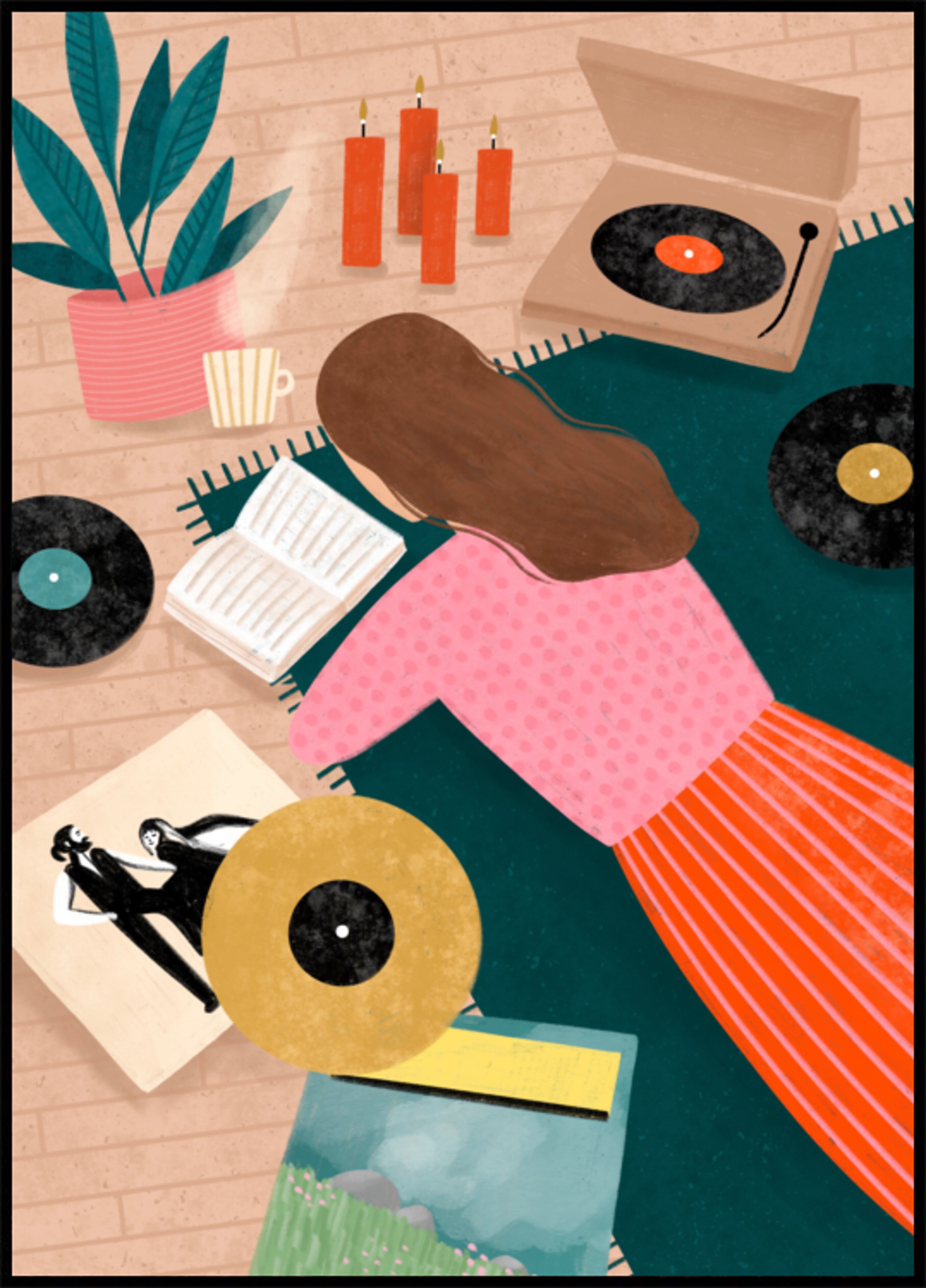 Gemütliche Vinyl-Hörkunst