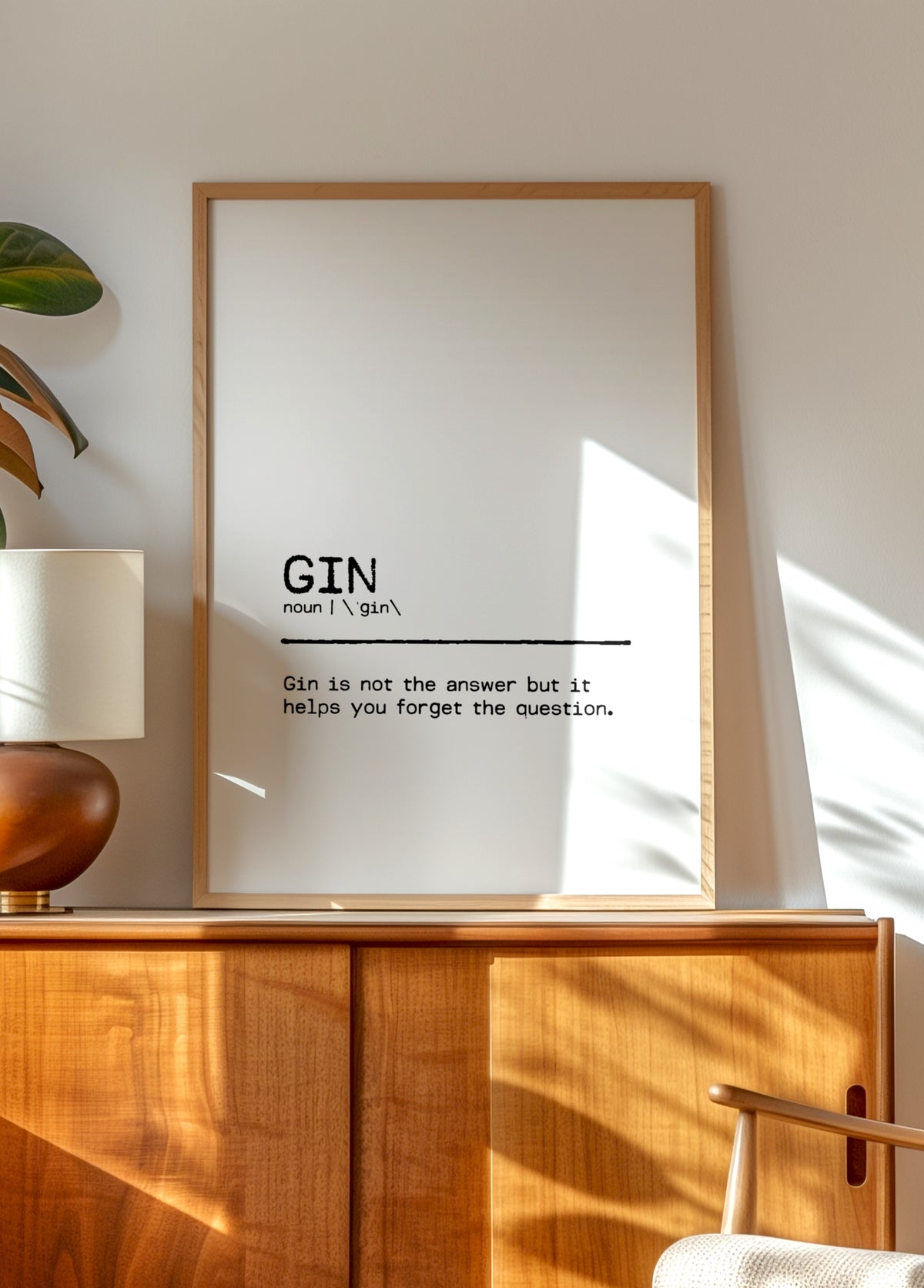Witzige Gin-Definition