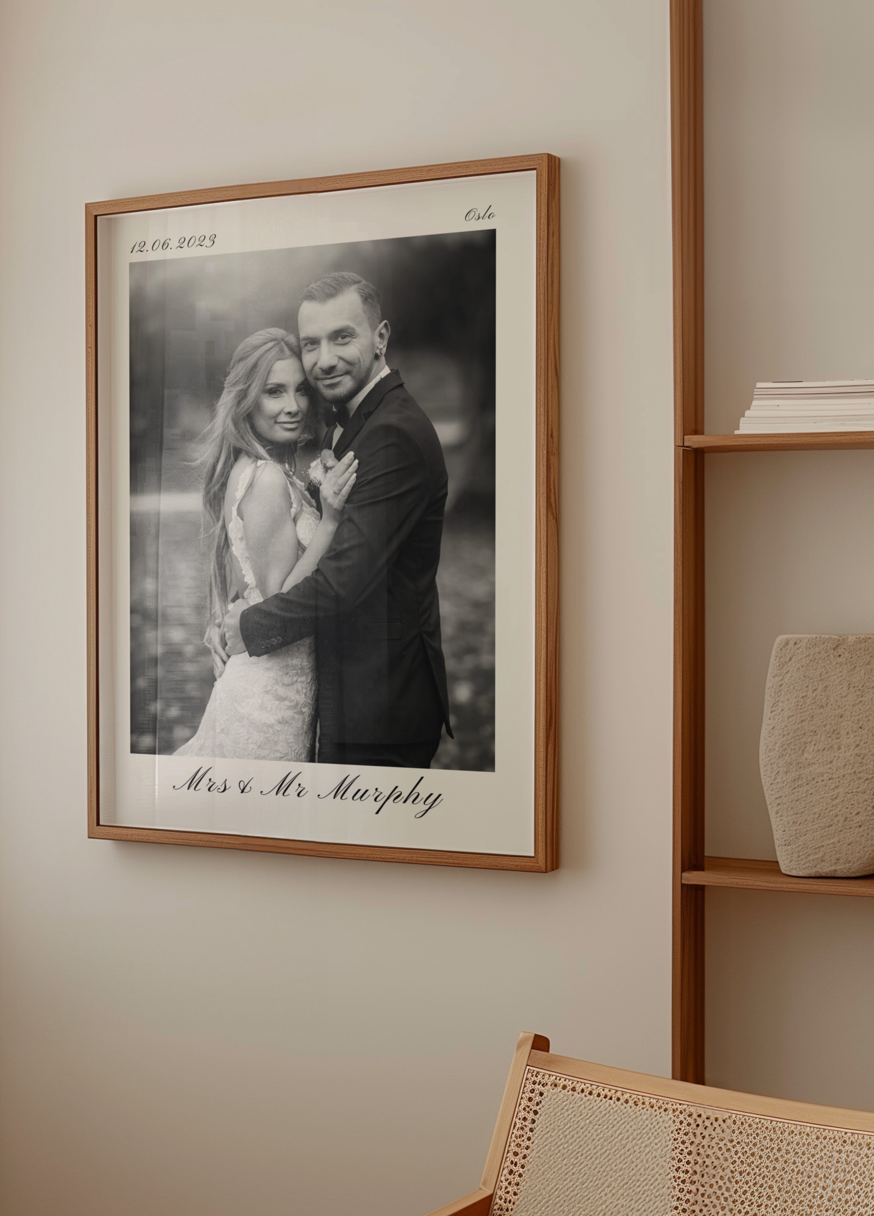 Personalized Wedding Portrait - Posterbox