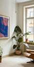 Blue Pink Abstract Strokes (NEW) - Posterbox