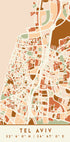 Black Maps Earth Tones 87 Plakat - Posterbox