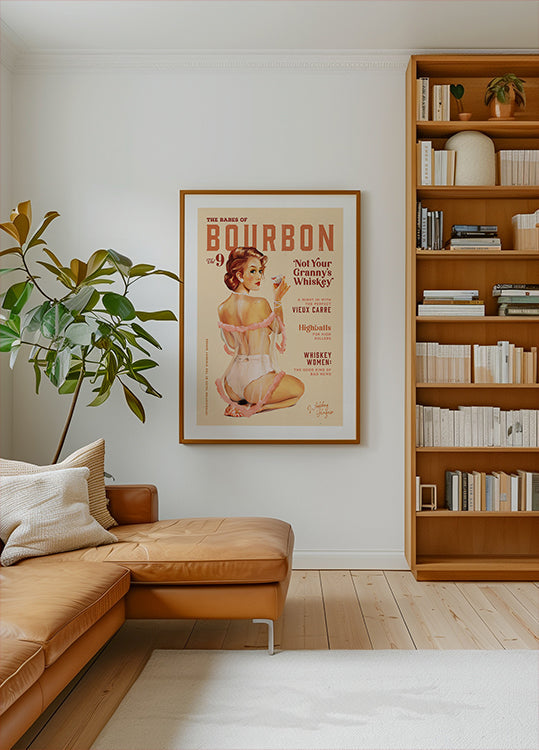 Babes of Bourbon Vol 9 Vintage Whiskey Pinup (NEW) - Posterbox