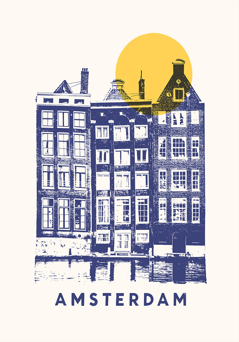 Amsterdam ★★★ Plakat - Posterbox