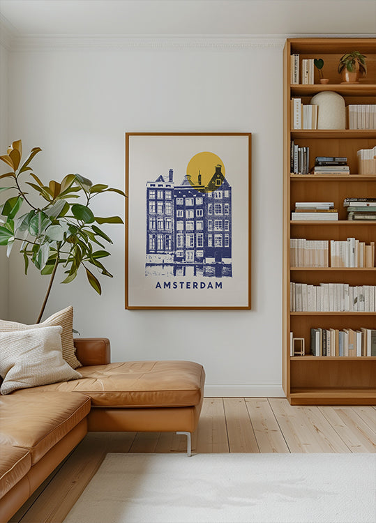 Amsterdam ★★★ Plakat - Posterbox