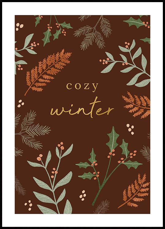 Cozy Winter Plakat - Posterbox