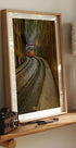 Railway with tram Plakat - Posterbox