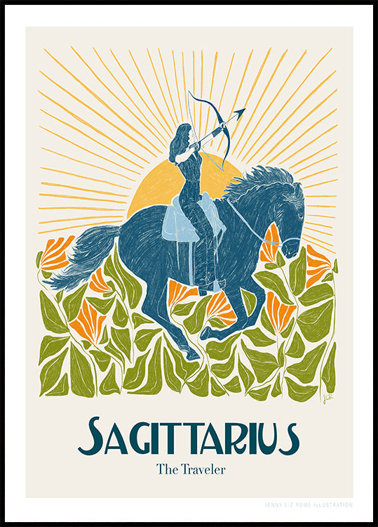 Jlr Sagittarius Copy Plakat - Posterbox