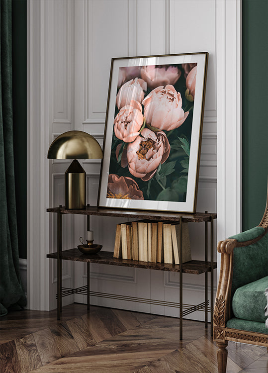 Coral Peonies - Posterbox