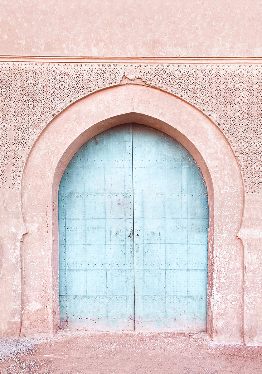 Turquoise Door - Posterbox