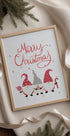 Merry Christmas Gnomes Plakat - Posterbox