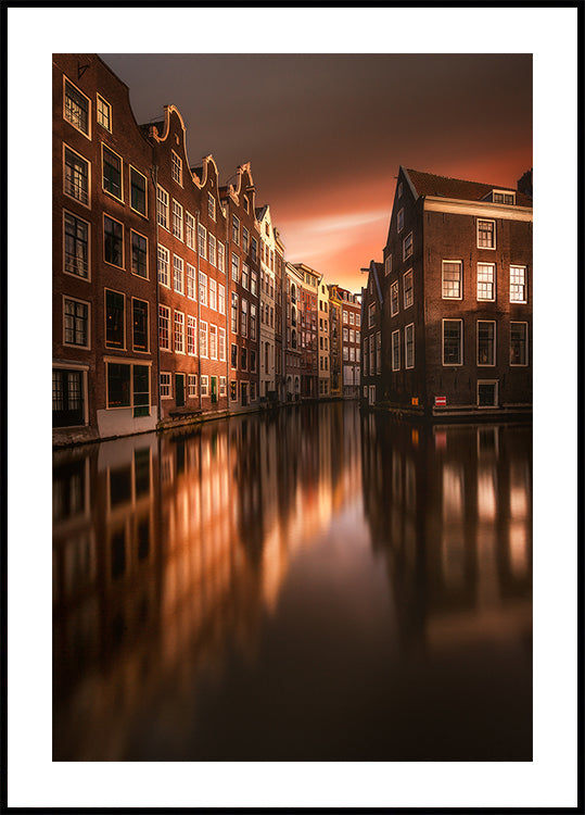 Amsterdam Evening Plakat - Posterbox