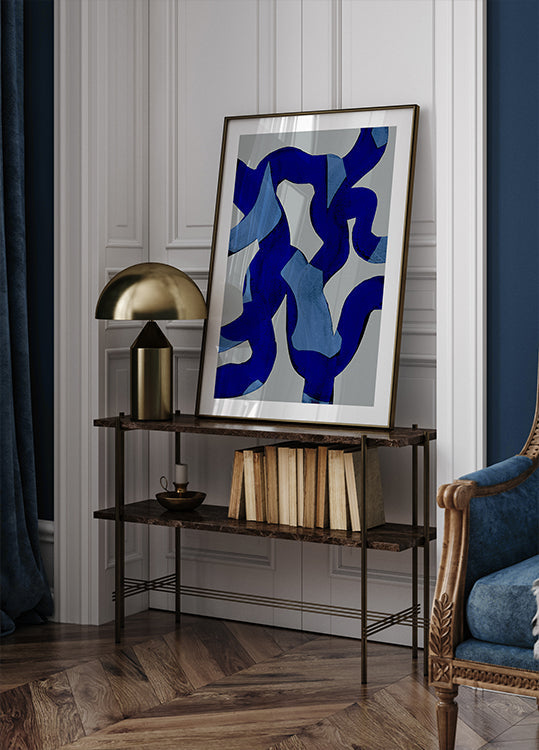 Abstract Brush Strokes 65X - Posterbox