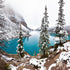 Snow at Moraine Plakater - Posterbox