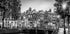 AMSTERDAM Idyllic impression from Singel - Monochrome Plakat - Posterbox