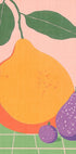 Fruit Illustration Pear and Figs (NEW) - Posterbox