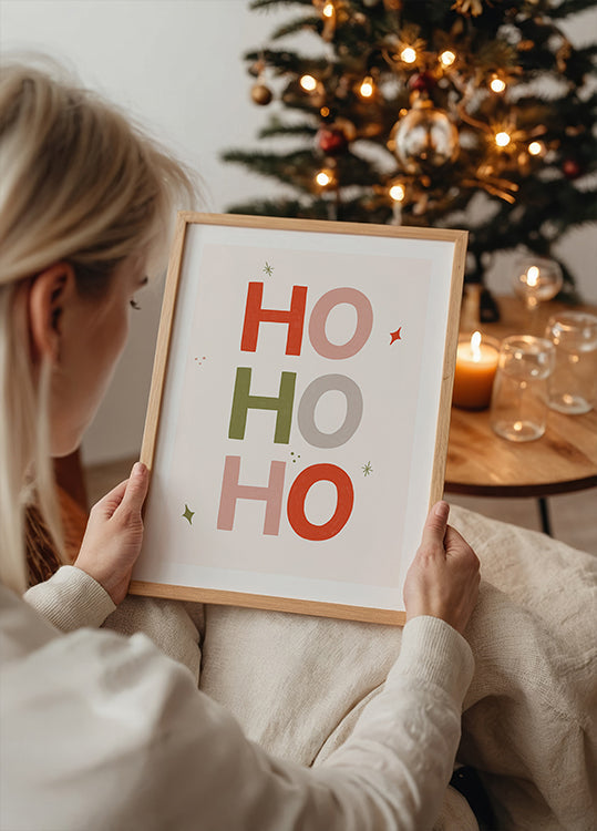 Ho Ho Ho Plakat - Posterbox