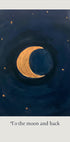 To the Moon and Back Plakat - Posterbox