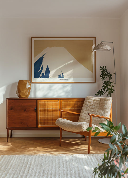 Mount Fuji von Momoyogusa Poster