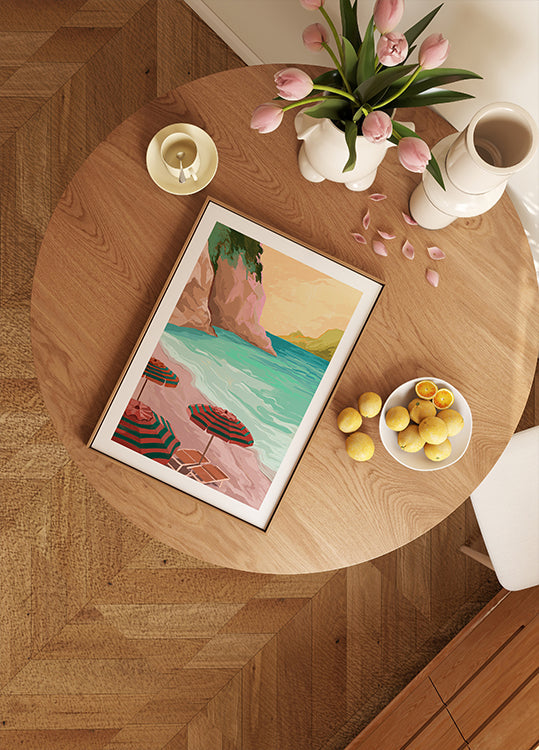 Tropisches Feiertagsplakat