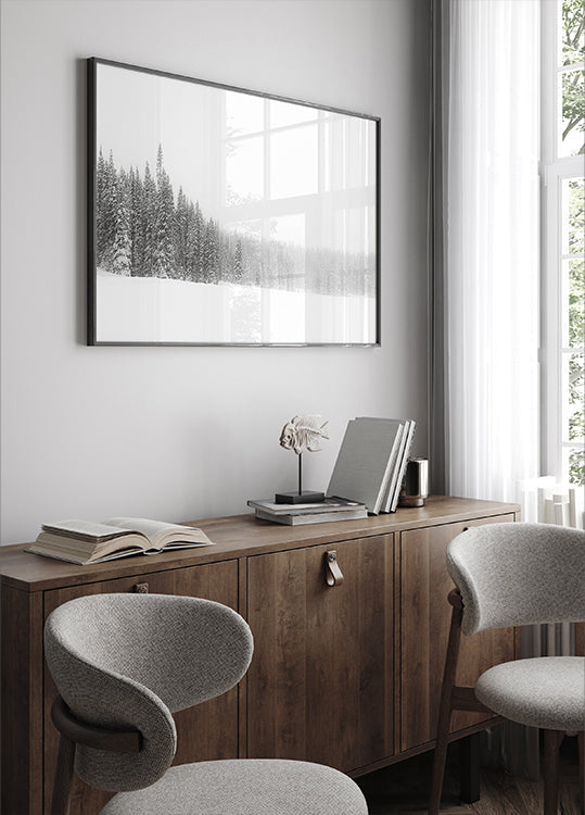 Poster „Wald vor lauter Bäumen“.