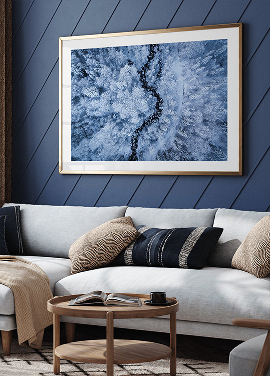 Ein eiskaltes Schönheitsplakat