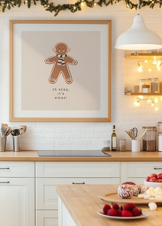 Oh Snap It's Xmas Plakat Plakat