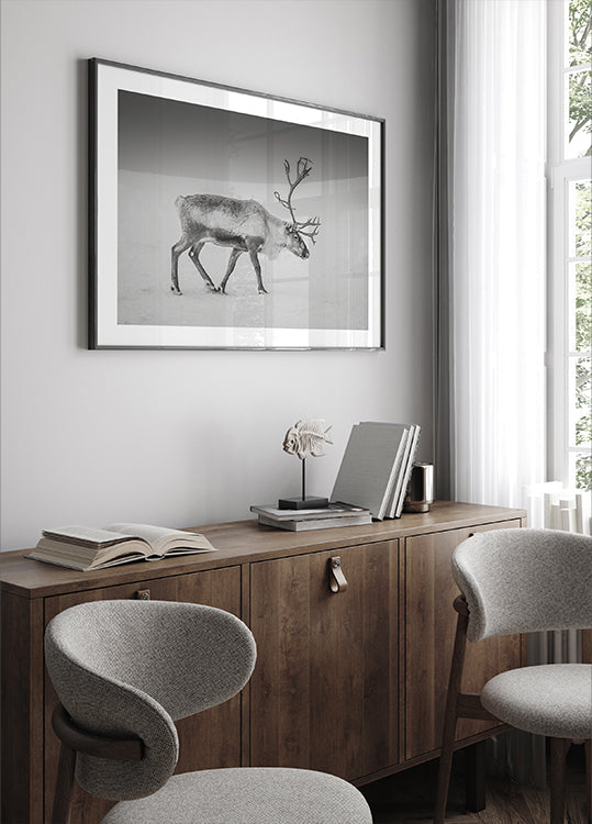 Allein im arktischen Ödland Poster