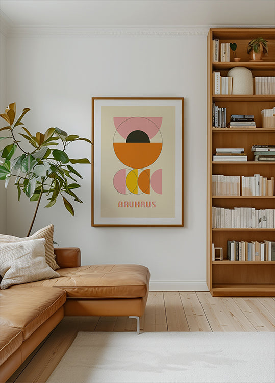 Bauhaus-Farbformen Nr. 4 Poster 