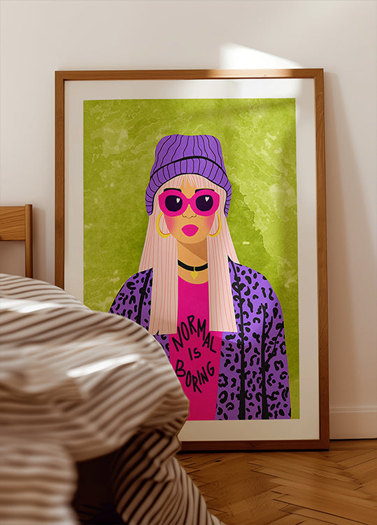 Normales Eisbohrplakat