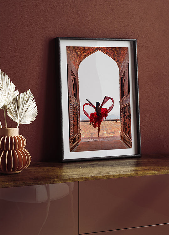 Taj Mahals Herzplakat