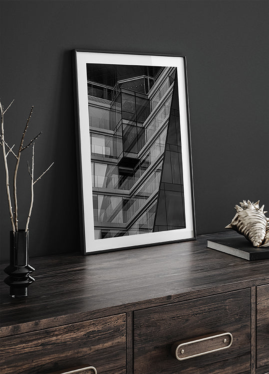 Arnaiz-Gebäude. Madrid-Plakat