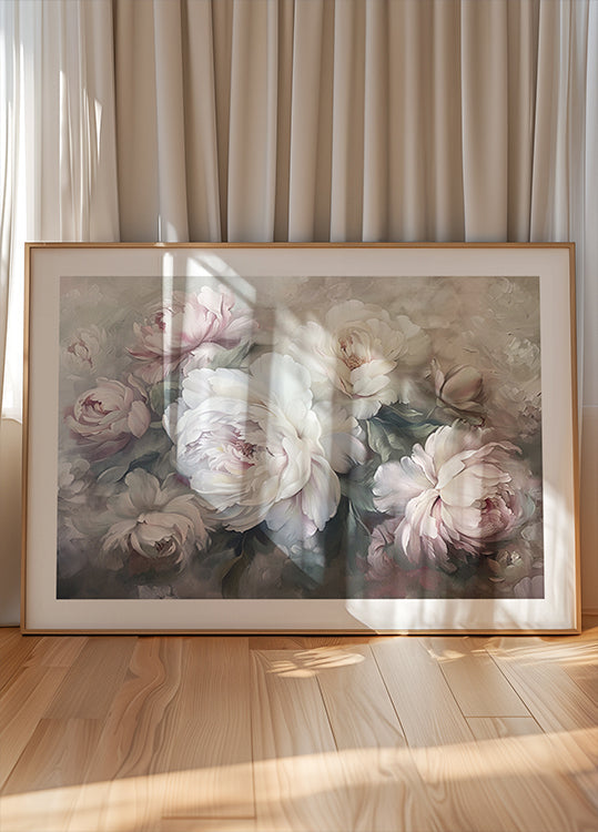 Poster Blumenfarbe 5 Poster