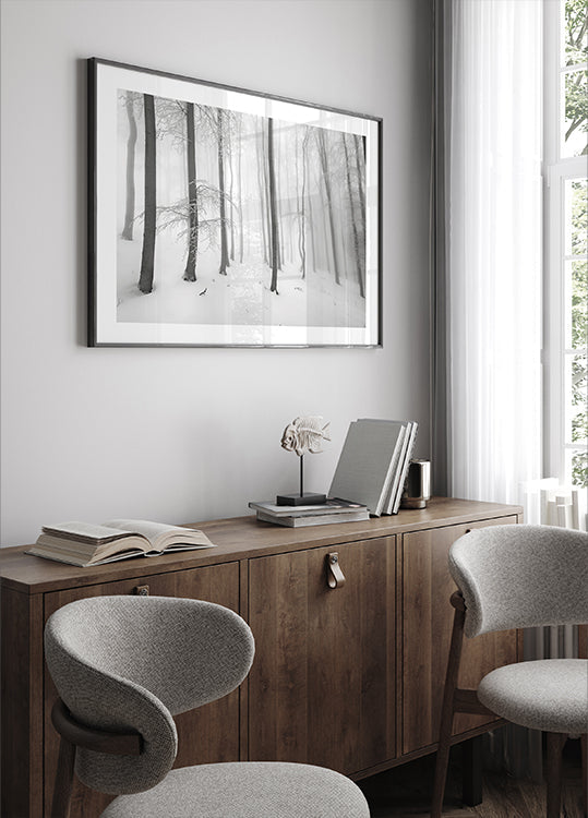 Stille des Waldes Poster