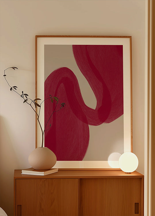 Farbpalette Burgund 2 Kopierplakat