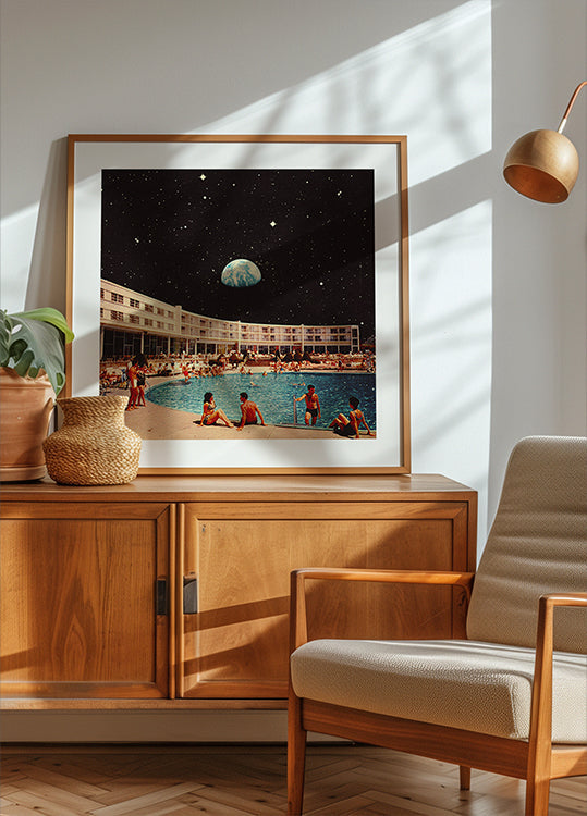 Mondpool-Poster