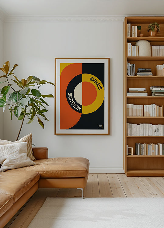 Bauhaus-Farbformen Nr. 1 Poster 