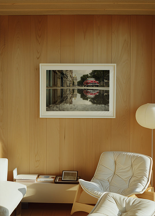 Straßen von Havanna, Kuba Poster